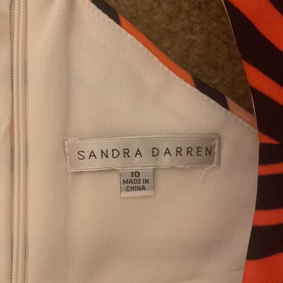 Sandra Darren Color Block Ombré Dress - Picture 6 of 8